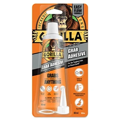 Bild av Gorilla 2044300 slitstarkt grepplim vit 80 ml 1 pack