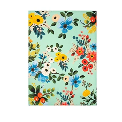 Bild av Excelsa Fiori Frida kökshandduk, 100% bomull, cm. 70 x 50, med knapphål