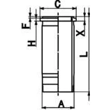 Bild av Cylinderfoder KOLBENSCHMIDT 89936110