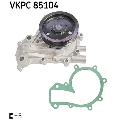 Bild av SKF VKPC 85104 Pompe à eau OPEL: Insignia A 3/5 portes, Sports Tourer, Zafira C Tourer