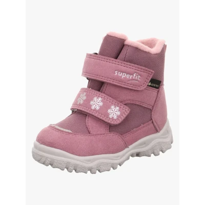 Bild av Superfit HUSKY1 Vinterstövlar för barn, Storlek: 19, Lila/rosa Textil/syntet