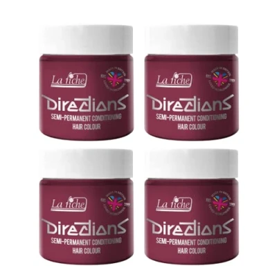 Bild av La Riche Directions halvpermanent hårfärg 100 ml burk 4 pack (roséröd)