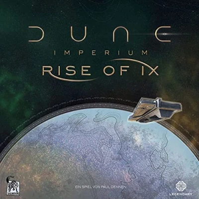 Bild av Dire Wolf Digital, Dune: Imperium Rise of Ix, förlängning, finsmakarspel, strategispel, 14 spelare, från 13+ år, 60120 minuter, tyska, flerfärgade, färgglada