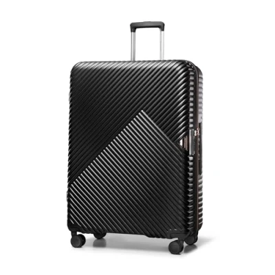 Bild av WITTCHEN Cube Line set med 4 resväskor Bagage ABS Teleskophandtag Kombinationslås hjul Storlek (S+M+L+Necessär) Svart