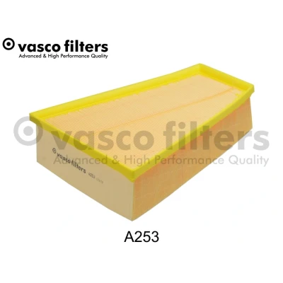 Bild av DAVID VASCO A253 Filtre à air 70 240 301 rectangulaire Cartouche filtrante FORD: S Max Mk1, MONDEO 4, 4 Turnier, VOLVO: V70 3, S80 II