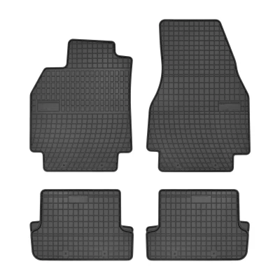 Bild av FROGUM 0750 Ensemble de tapis sol Caoutchouc avant et arrière 4 noir Sur mesure RENAULT: MEGANE 2, 2 Kombi, Stufenheck
