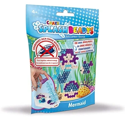 Bild av Craze Splash Beadys vattenpärlor olika former, färgade vattenpärlor, barnhantverk, strykfria mönster (förpackningen kan variera)