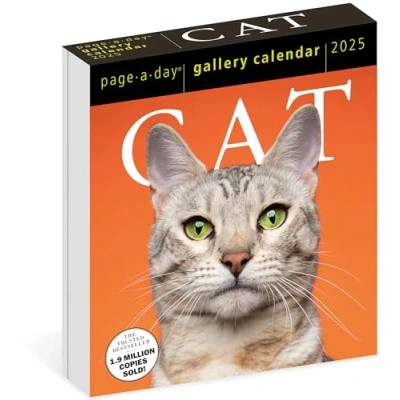 Bild av Cat Page A Day® Gallery Calendar 2025: Delightful of Cats for Your Desktop