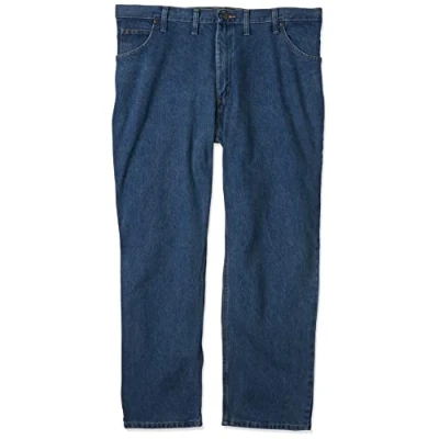 Bild av Wrangler Authentics herr avslappnade byxor, Stonewash Dark, 37W / 32L