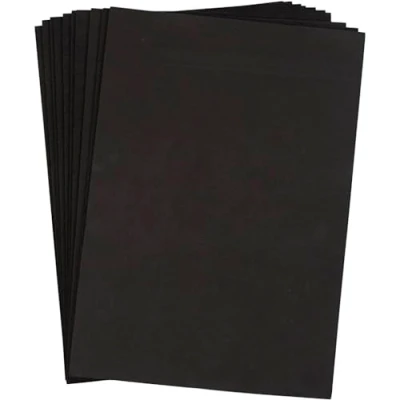 Bild av Creativ Company EVA Foam Sheets Black A4 10pcs.