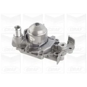 Bild av GRAF PA632 Pompe à eau avec joint d&#039;étanchéite mécanique Tôle d&#039;acier 56,15 pour transmission par courroie de distribution RENAULT: CLIO 2, TWINGO 1