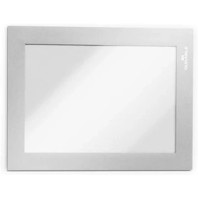 Bild av Durable 487023 inforam Duraframe® A6, självhäftande magnetram, 2 pack, silver