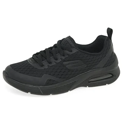 Bild av Skechers sneakers för pojkar Microspec Max, Svart textilkant, 38 EU