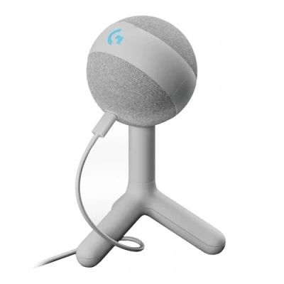 Bild av Logitech G Yeti Orb RGB kondensatormikrofon för spel med LIGHTSYNC, USB mikrofon streaming, kardioid, enkel anslutning via PC/Mac Vit