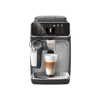 Bild av Philips Series 4400 EP4446 automatic coffee machine with milk frother 15 bar black / silver