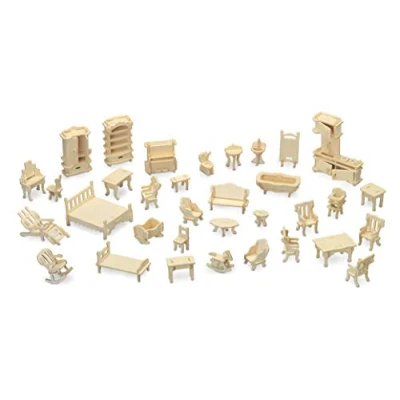 Bild av Quay Furniture Set trähantverk byggsats FSC