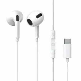 Bild av Baseus Encok C17 Stereo headset med USB C kontakt og mikrofon 1,1m Hvid