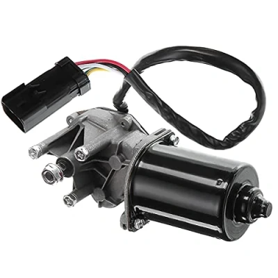 Bild av Frankberg 1 x torkarmotor vindrutetorkarmotor 12 V 5 polig vänster eller höger fram kompatibel med Wrangler II TJ 2.4L 2.5L 4.0L 1996 2007 Replace# 4864892