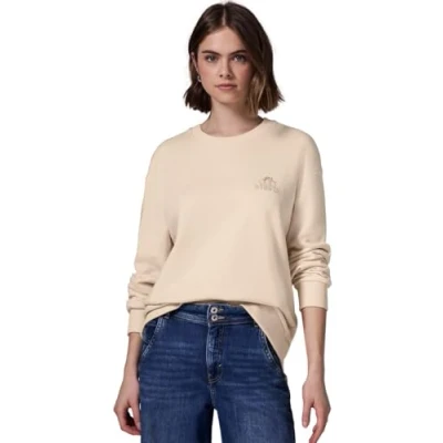 Bild av Street One Studio IM Loose FIT Sweatshirt, Storlek: 36, Beige