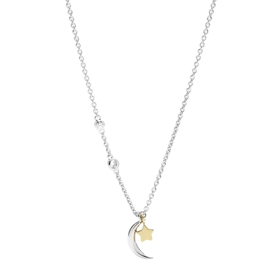 Bild av Fossil Halsband silvercoloured/goldcoloured, Storlek: One Size, Silver coloured/gold coloured
