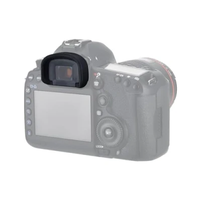 Bild av JJC mjuk silikon ögonkopp okular för Canon EOS 7D, 7D Mark II, 5D IV, III, 5DS, 5DSR, 1DX, 1DX 1Ds III ersätter t.ex. Ögonkopp