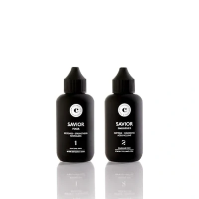 Bild av COCUNAT Savior Reconstructing and Repairing Hair Treatment For Damaged, Brittle or Dyed Repairs the Structure from Inside Silicone Free 2 x 100ml