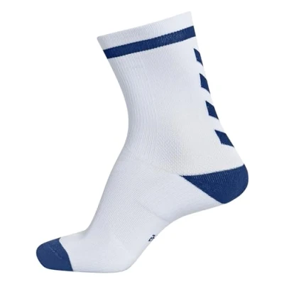Bild av hummel Unisex Elite indendørs sok lav strumpor, vit/äkta blå, 3538 EU