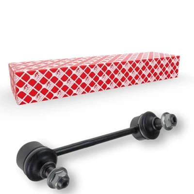 Bild av FEBI BILSTEIN 48125 Biellette de barre stabilisatrice Essieu arrière droit 149,5 M10 x 1,25 avec écrou autobloquant Acier MAZDA: 3 3/5 portes, CX 5 I