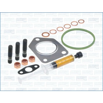 Bild av ALANKO 10920828 Kit de montage, compresseur avec joints goujon fileté, écrou, instructions montage BMW: 1 5 portes, 3 Coupe, X3