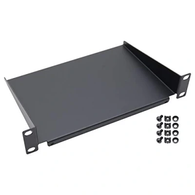 Bild av HMF 63399 02 Hylla för serverskåp 10 tum 1 HE 150 mm djup svart