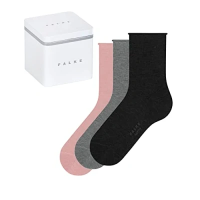 Bild av Falke Happy BOX 3PACK Everyday Casual Strumpor sortiment, Storlek: 35 38, Sortiment