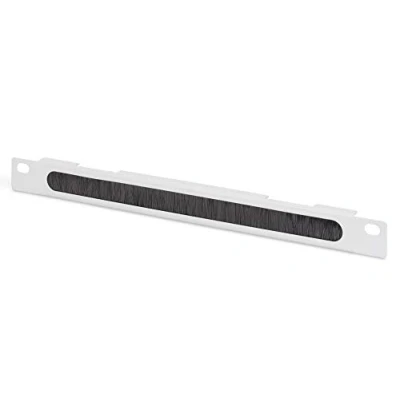 Bild av DIGITUS Kabelgenomföringspanel 254 mm (10 tum) Kabelgenomföring Med borstlist 0,5U Grå