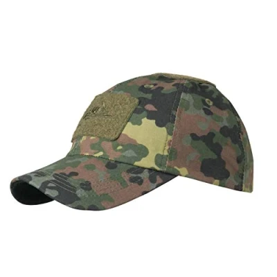 Bild av Helikon Tex taktisk BBC keps för män polycotton ribbstop PL skogsmark FLECKTARN En storlek