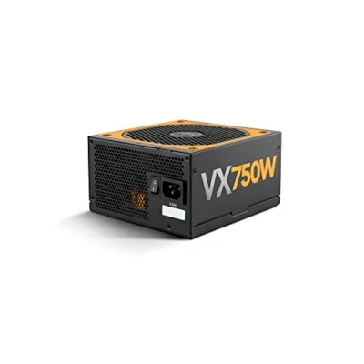 Bild av Nox Urano VX 750W NXURVX750BZ strömförsörjning, certifierad 80 PLUS Bronze, 140 mm fläkt med PMW kontroll, extra långa platta kablar, svart
