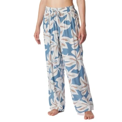 Bild av Schiesser WEB LANG MIX Pyjamasbyxor, Storlek: 34, Beige blau