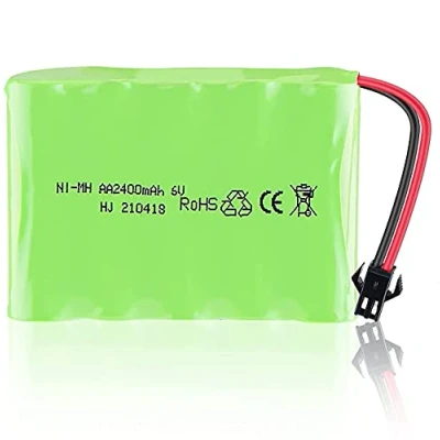 Bild av YUNIQUE SVERIGE 1 st 6 V 2 400 mAh uppladdningsbart reservbatteri för racerbil