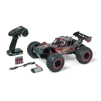 Bild av Carson 500404255 1:10 XS Offr.Fighter Cage 100% RTR röd Fjärrstyrd bil, RC Buggy, inkl. batterier och fjärrkontroll, Offroad Buggy