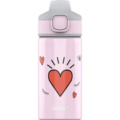 Bild av SIGG Miracle drickflaska för barn (0,4 l), robust barnflaska med läckagesäkert lock, enhands användbar sugrör