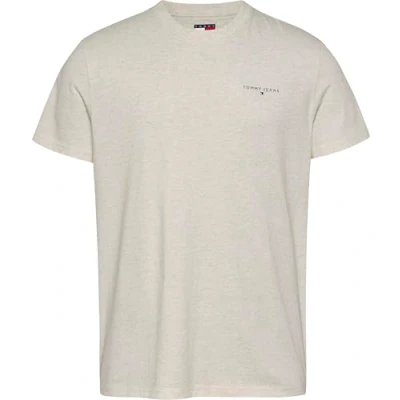 Bild av Tommy Jeans Linear Chest TEE Tshirt bas, Storlek: 62, Oat