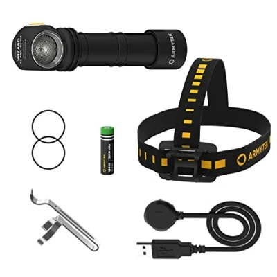 Bild av Armytek Wizard C2 Pro Nichia LED varm vit pannlampa magnet USB multifunktion ficklampa