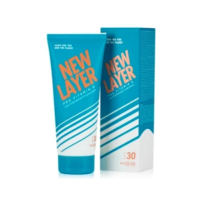 Bild av NY LAGER Solskyddsmedel SPF 30 Pro Vitamin D Snabbabsorberande Långvarig Fri från mikroplast Reefvänlig oxybenson och oktocrylene Vattentålig (200 ml)