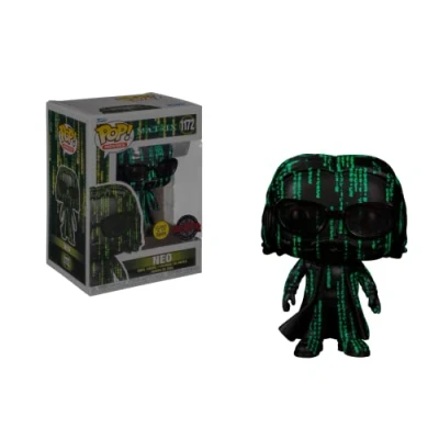 Bild av le Matrix Resurrections Neo dans Glow Pop! Vinyle