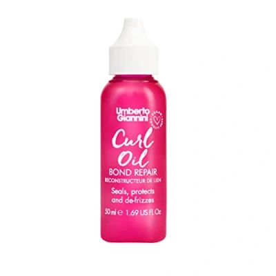 Bild av Umberto Giannini Curl Oil Bond Reparation Frizz och Reparera hårolja för vågor, lockar spolar. Vegansk grymhetsfri 50 ml