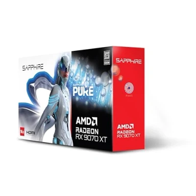 Bild av Sapphire Pure AMD RADEON™ RX 9070 XT GAMING OC 16 GB DUAL HDMI/DUAL DP