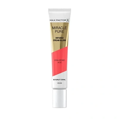 Bild av Max Factor Miracle Pure Cream Blush 02 Sunlit Coral 15 ml