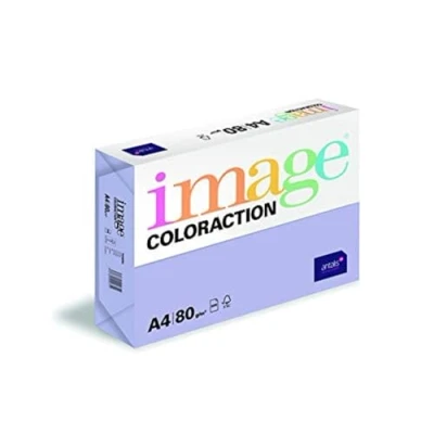 Bild av Kopipapir Image Coloraction A4 80g Tundra Mid Lilac (500 ark pr. pakke)