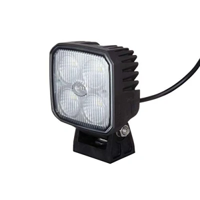 Bild av HELLA LED Arbetsstrålkastare Q90 12V / 24V 1200lm påbyggd/skruvad svängbar monteringsbygel Närfältsbelysning Kabellängd: 500mm Kontaktutförande: öppna kabeländar 1GA 996 283 001