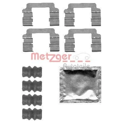Bild av METZGER 109 1830 Kit d&#039;accessoires, plaquette de frein à disque OPEL: Insignia A Sports Tourer, Berline, 3/5 portes