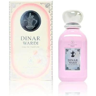 Bild av Dinar Wardi 100 ml damparfym doft baserad på vanilj och jasmin lyxig arabisk långvarig