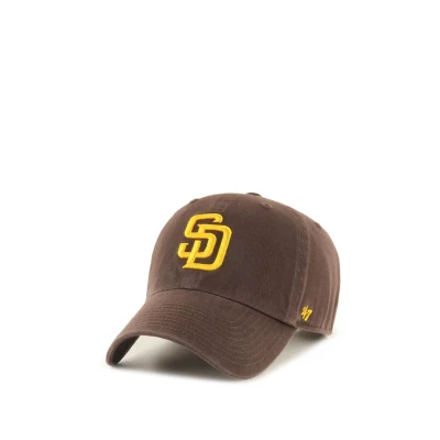 Bild av 47 Brand MLB Brun unconstructed Keps San Diego Padres Clean Up Brown Dad Cap @ Hatstore